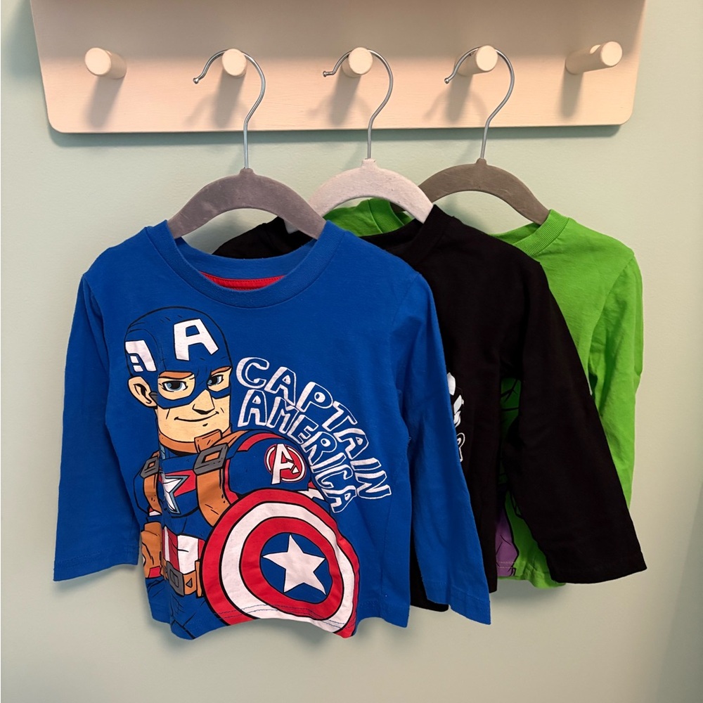 Bundle of Marvel Superhero T-shirts